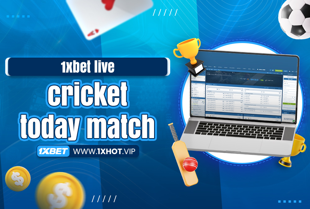 1xbet live cricket today match